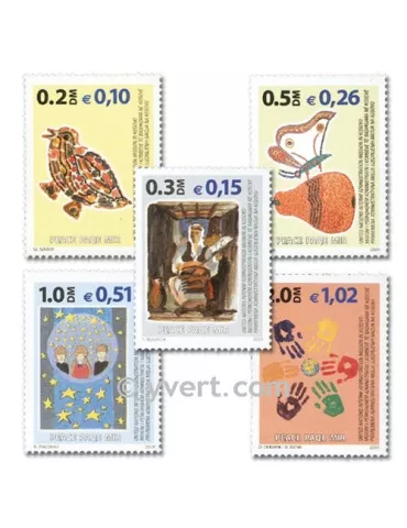 n° 6/10 - Timbre Kosovo - ONU Poste