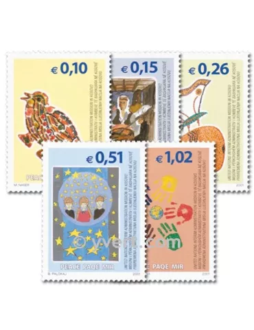 n° 11/15 - Timbre Kosovo - ONU Poste