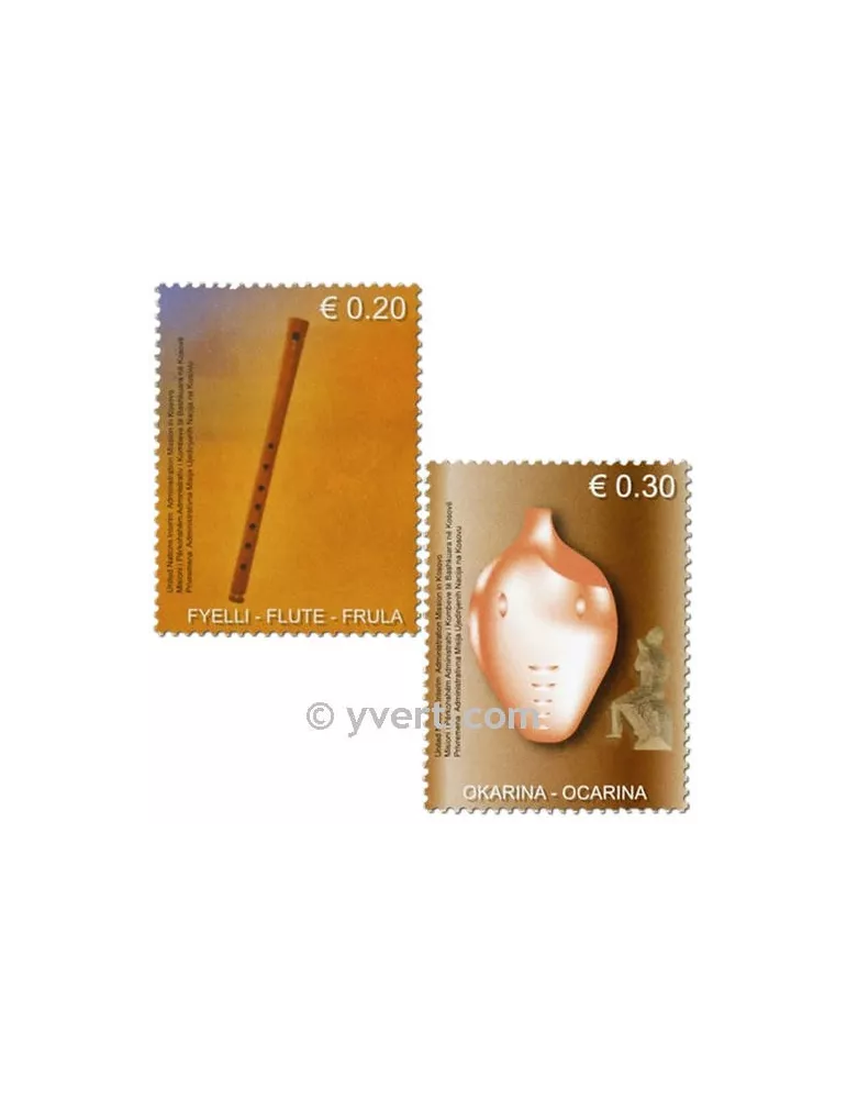 n° 20/21 - Timbre Kosovo - ONU Poste