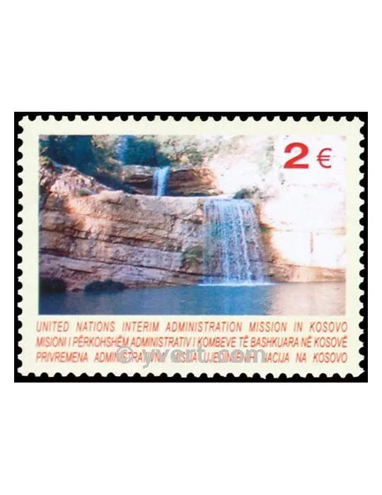 n° 26 - Timbre Kosovo - ONU Poste