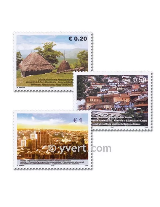 n° 35/37 - Timbre Kosovo - ONU Poste
