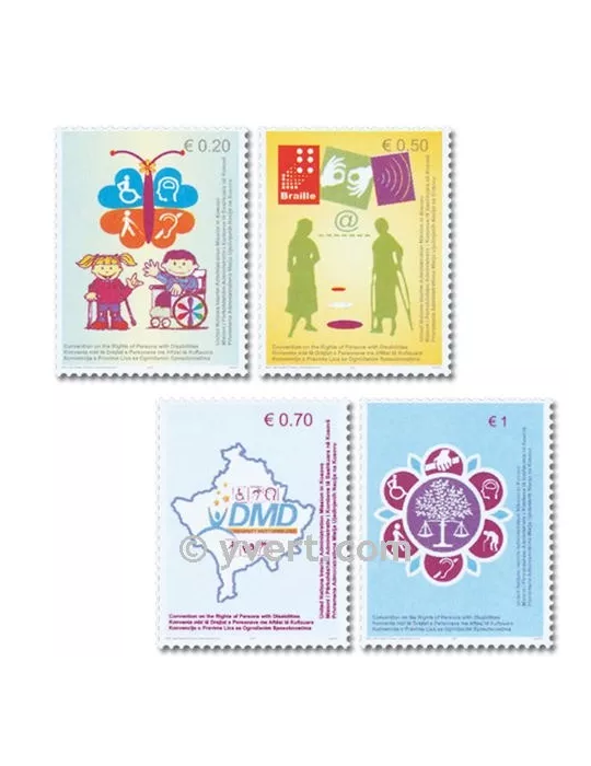 n° 64/67 - Timbre Kosovo - ONU Poste