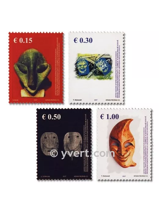 n° 79/82 - Timbre Kosovo - ONU Poste