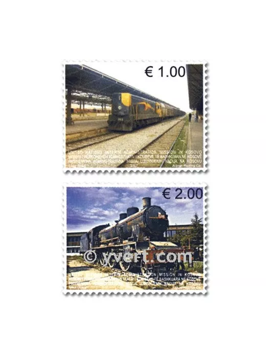 n° 90/91 - Timbre Kosovo - ONU Poste