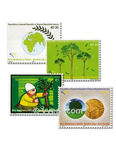 n° 5/8 - Timbre Kosovo Poste