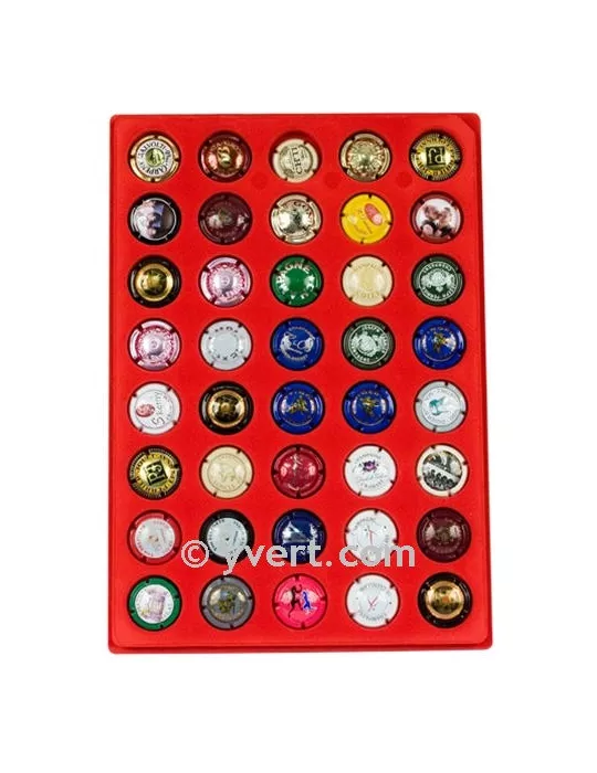 PLATEAUX DE RANGEMENT (40 cases)