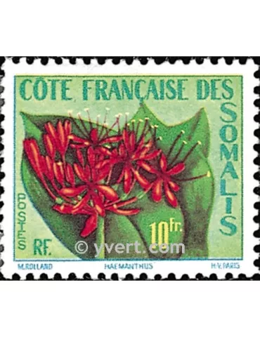 n° 290 - Timbre Cote des Somalis Poste