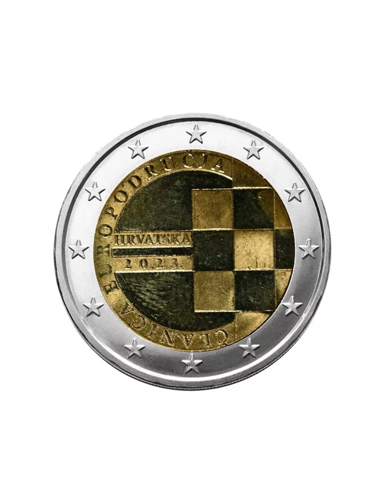 2 EURO COMMEMORATIVE 2023 : CROATIE (10 ans de l'adhésion à l'UE)