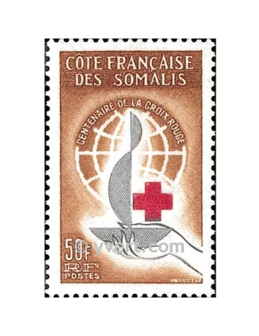 n° 315 - Timbre Cote des Somalis Poste