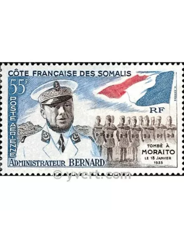 n° 27 - Timbre Cote des Somalis Poste aérienne