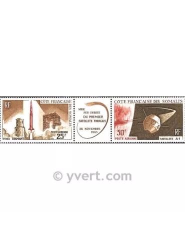 n° 46A - Timbre Cote des Somalis Poste aérienne
