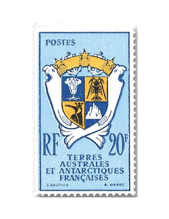 n° 12/17 - Timbre TAAF Poste