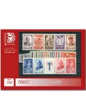 n° 568/598 - Timbre France Année complète (1943)