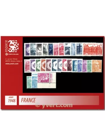 n° 793/822 - Timbre France Année complète (1948)