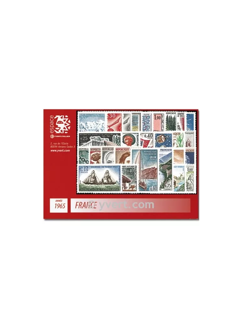 n° 1435/1467 - Timbre France Année complète (1965)