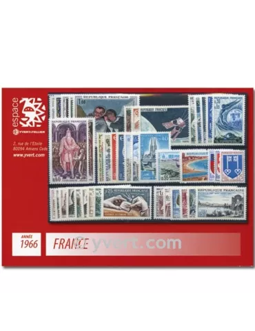 n° 1468/1510 - Timbre France Année complète (1966)