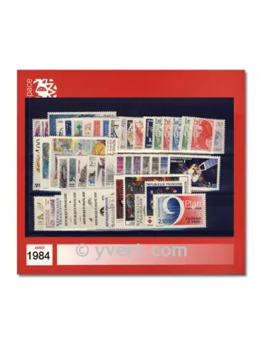 n° 2299/2346 - Timbre France Année complète (1984)