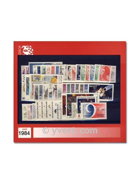 n° 2299/2346 - Timbre France Année complète (1984)