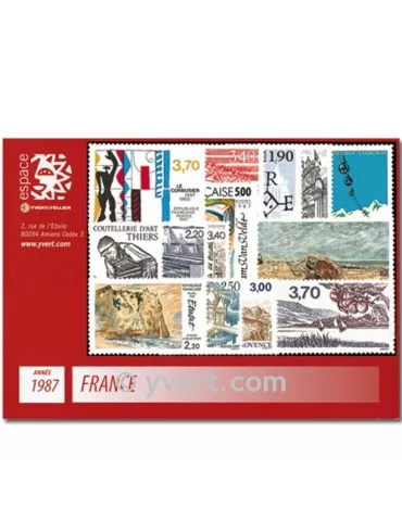 n° 2452/2500 - Timbre France Année complète (1987)