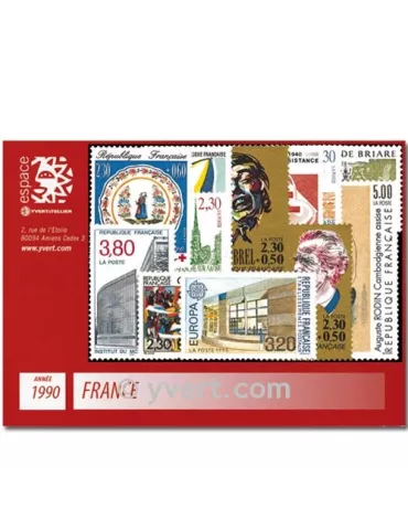 n° 2615/2675 - Timbre France Année complète (1990)