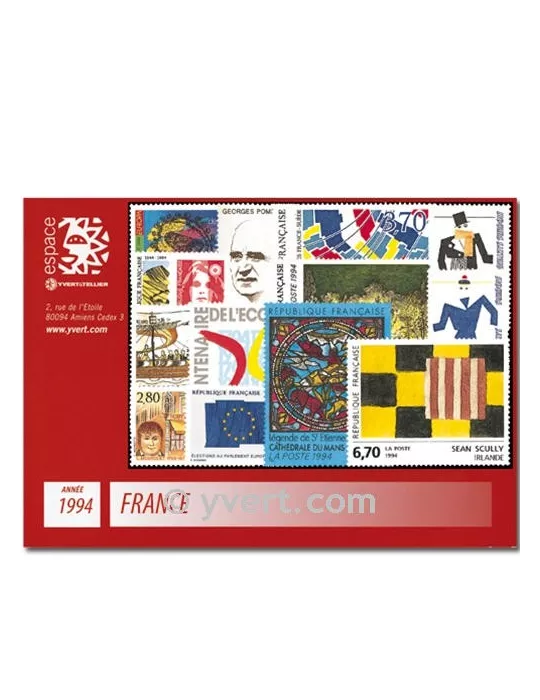 n° 2854/2917 - Timbre France Année complète (1994)