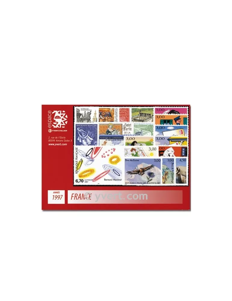 n° 3042/3128 - Timbre France Année complète (1997)