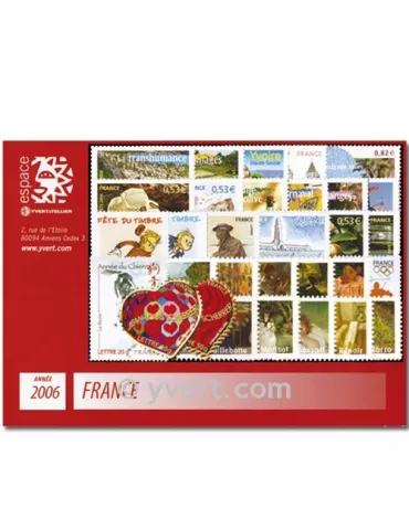 n° 3861/3995 - Timbre France Année complète (2006)