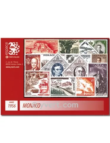 n° 441/477 - Timbre Monaco Année complète (1956)