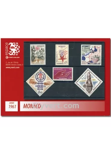 n° 551/570 - Timbre Monaco Année complète (1961)