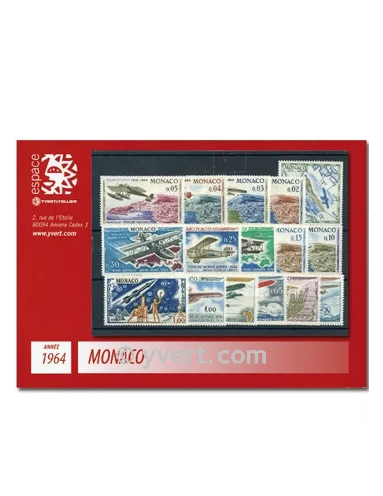 n° 636/663 - Timbre Monaco Année complète (1964)