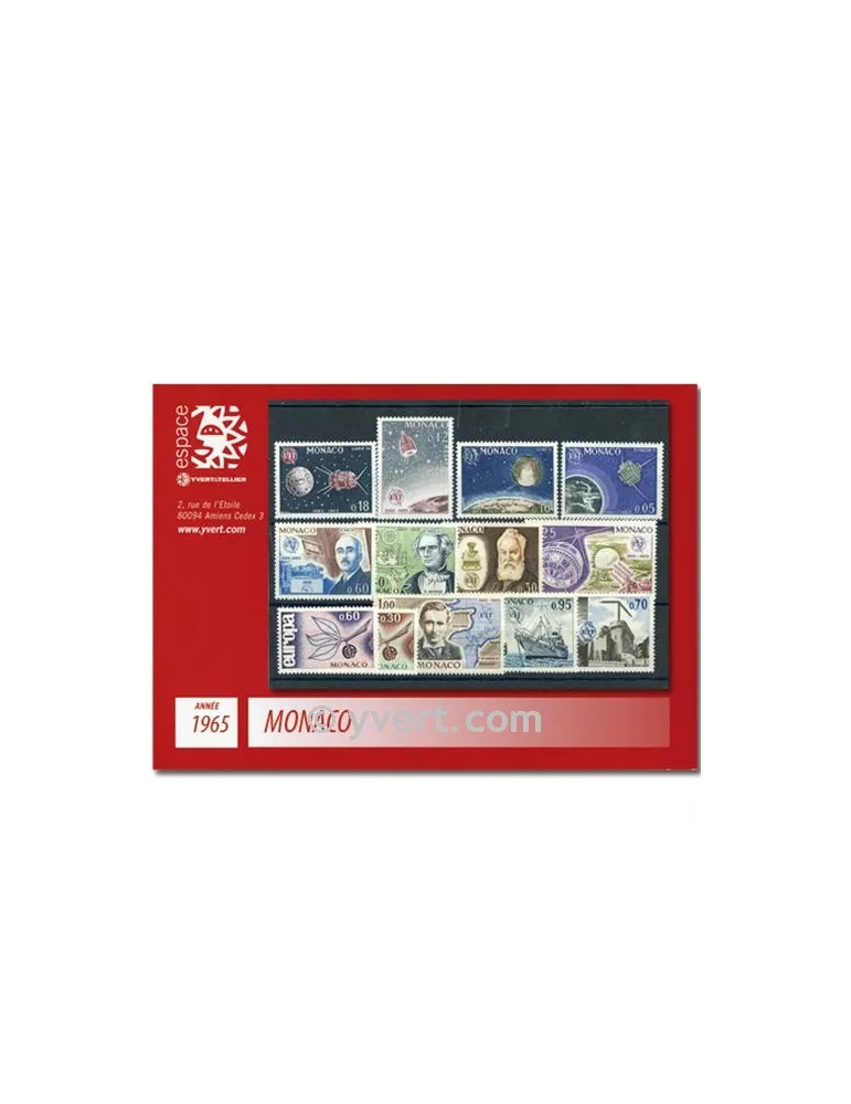 n° 664/676 - Timbre Monaco Année complète (1965)
