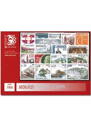 n° 677/707 - Timbre Monaco Année complète (1966)