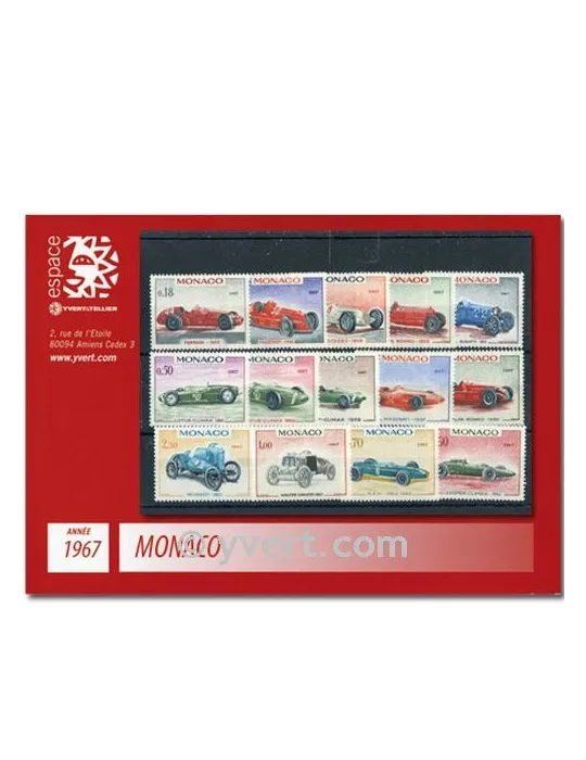 n° 708/735 - Timbre Monaco Année complète (1967)
