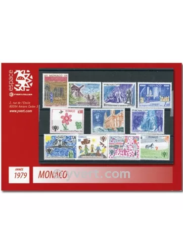 n° 1175/1208 - Timbre Monaco Année complète (1979)