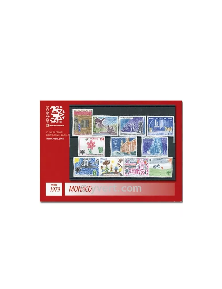 n° 1175/1208 - Timbre Monaco Année complète (1979)