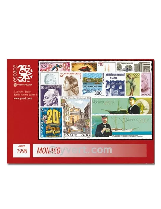 n° 2026/2085 - Timbre Monaco Année complète (1996)