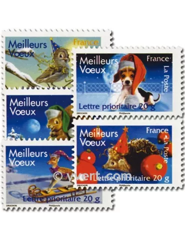 n° 140/144 - Timbre France Autoadhésifs