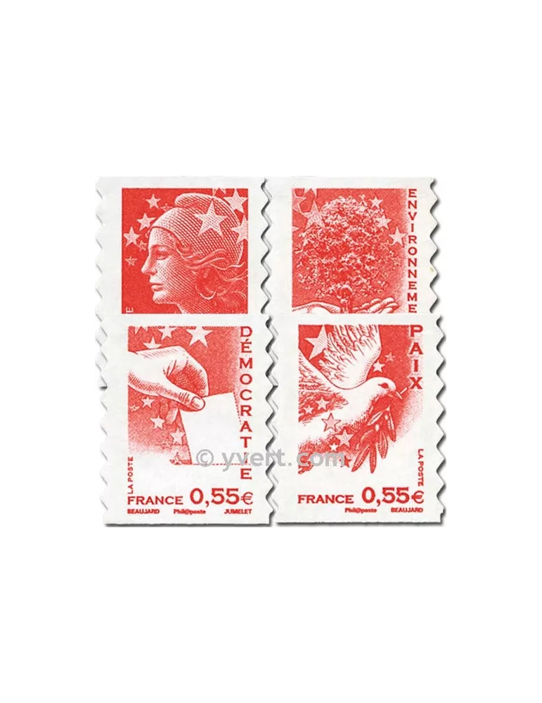 n° 175/178 - Timbre France Autoadhésifs