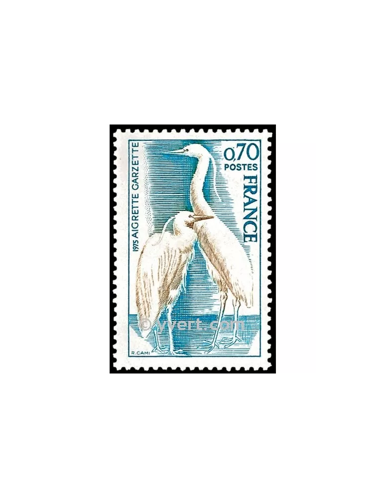 n° 1820a - Timbre France Poste (Gomme tropicale)