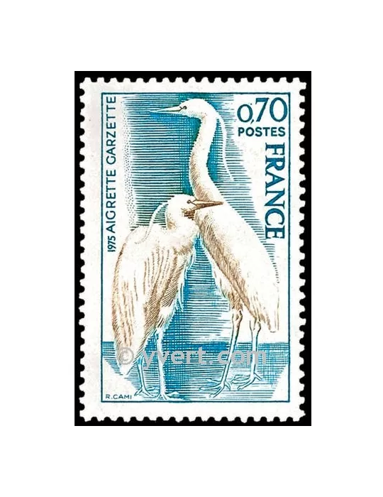 n° 1820a - Timbre France Poste (Gomme tropicale)