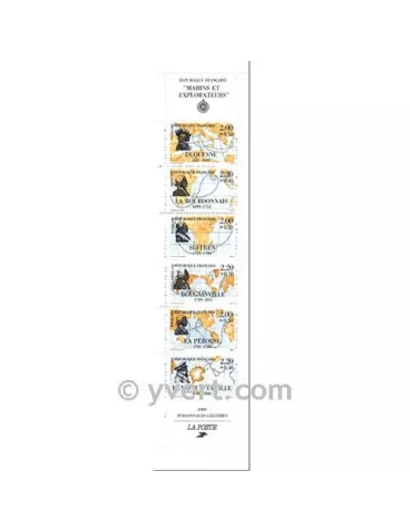 n° BC2523 - Timbre France Carnet Personnages célèbres