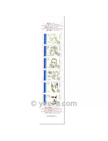 n° BC2687 - Timbre France Carnet Personnages célèbres