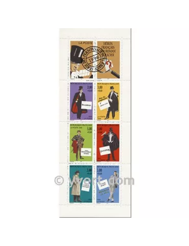 n° BC3031 - Timbre France Carnet Personnages célèbres
