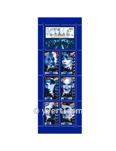 n° BC3193 - Timbre France Carnet Personnages célèbres