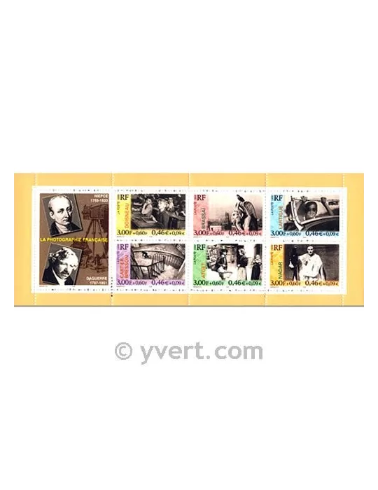 n° BC3268 - Timbre France Carnet Personnages célèbres