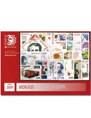 n° 2658/2717 - Timbre Monaco Année complète (2009)