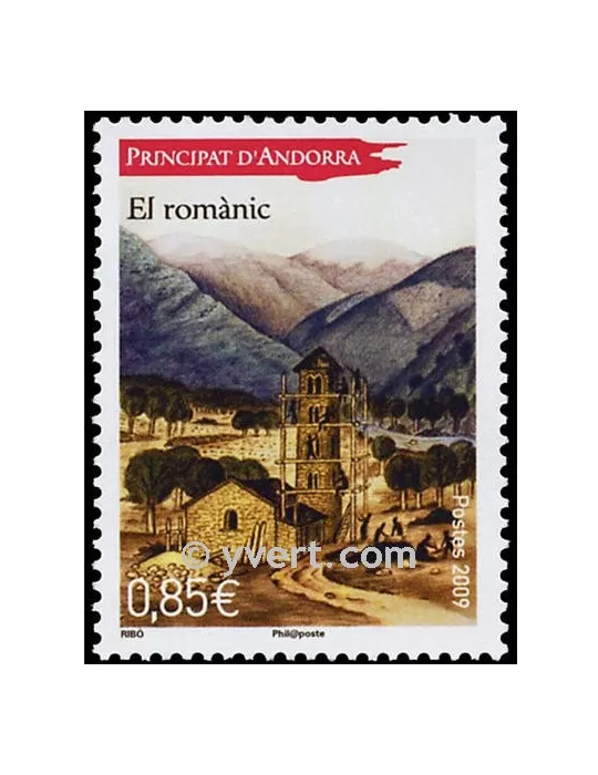 n° 679 - Timbre Andorre Poste