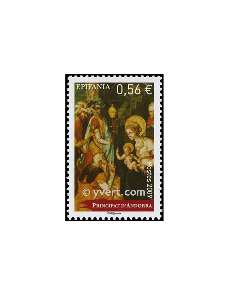 n° 680 - Timbre Andorre Poste