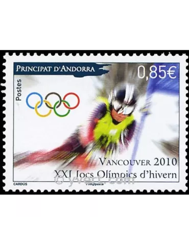 n° 687 - Timbre Andorre Poste