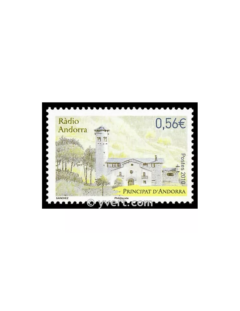 n° 695 - Timbre Andorre Poste